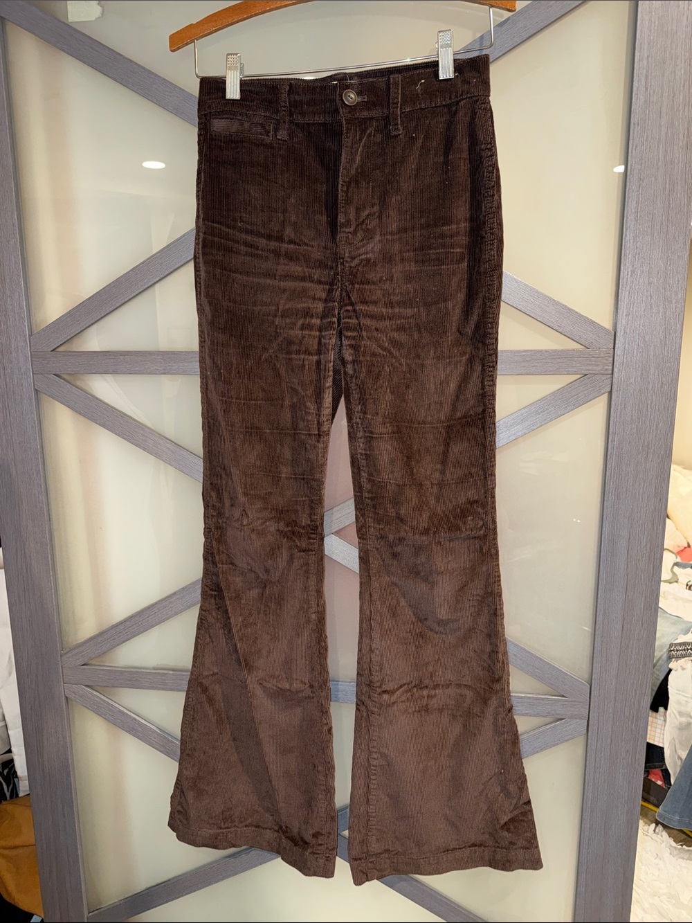 Madewell Brown Corduroy Boot Cut Pants